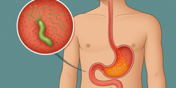 جرثومة المعدة والحموضة